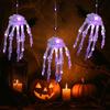 Exquisite Lighted Skeleton Hand Props Handmade Halloween Decorative Lights  Halloween Decoration