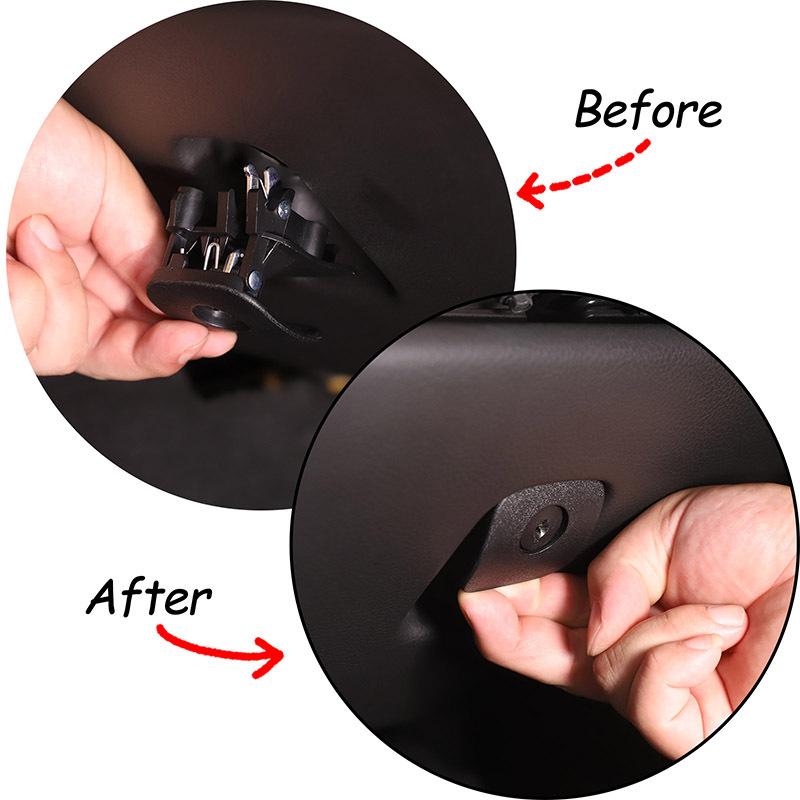 Glove Box Latch Handle Glove Box Lock Latch Compartment Lock Handle Replace Accessory For Chevrolet Corvette C6 GMX245 2005-2013