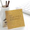 Sticky Notes Are Sticky and Gift Can Be Peeled Cowhide Colored Paper Grid Simple and Can Student Office School Supplies Lovely