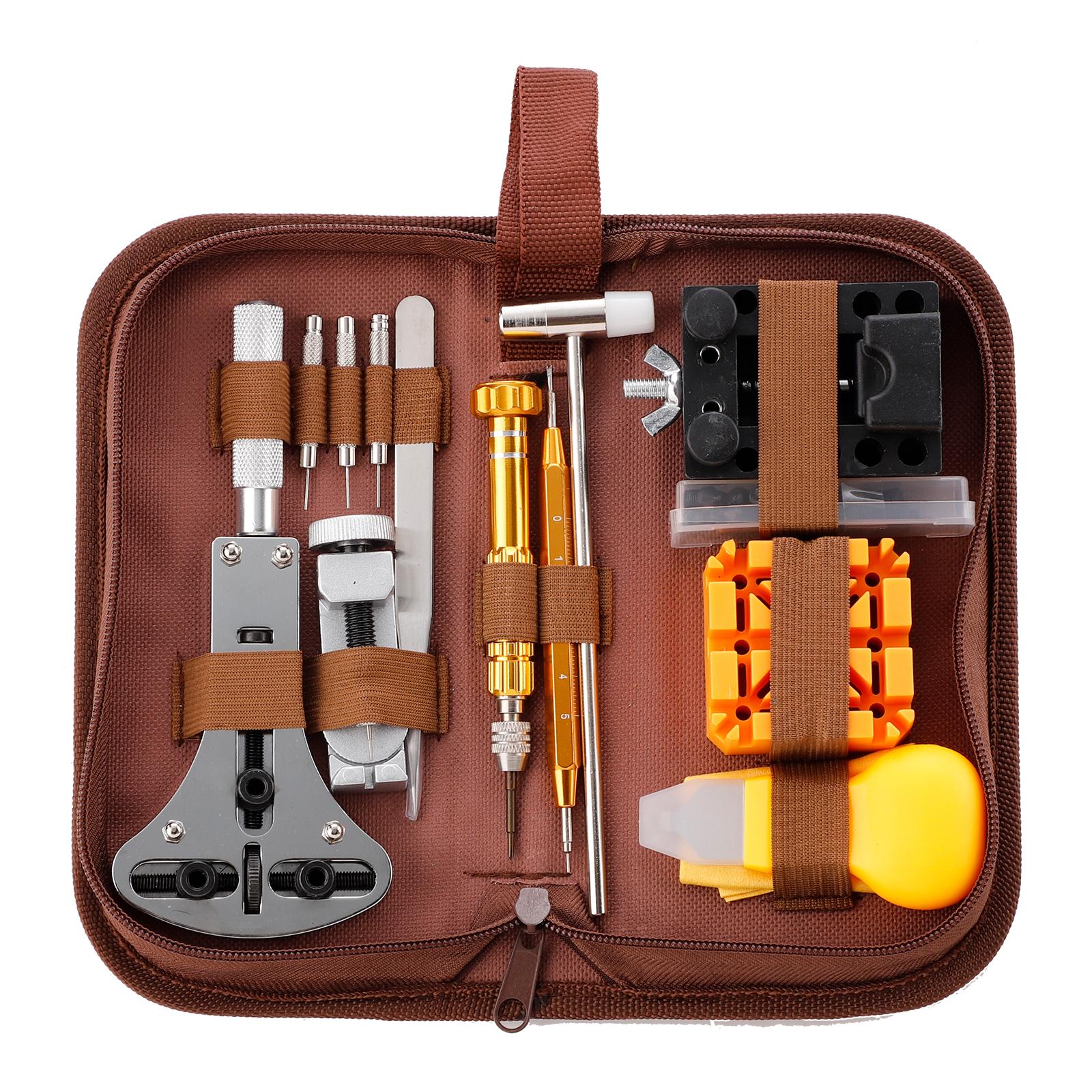 

Набор инструментов для ремонта часов, высокопрочный металл, простота в эксплуатации, широко используемые аксессуары для ремонта часов