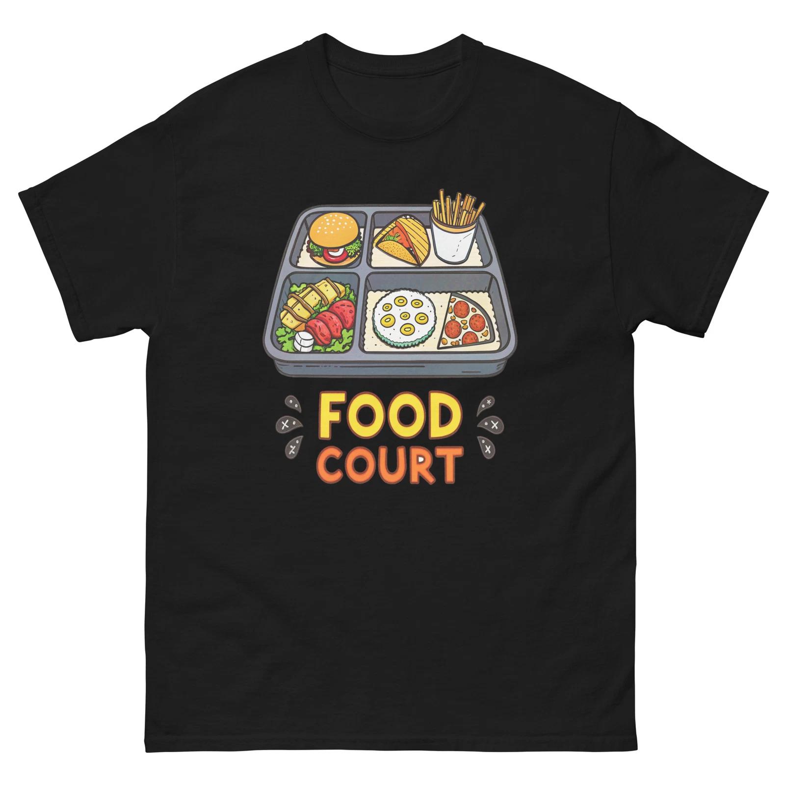 

Food Court Everyday Location Building Place T-Shirt 4XL