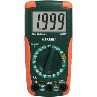nombre de Multimètre numérique Extech EX330 CAT III 600 V Affichage