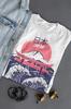 Japanese Vintage Street Wear Grungy Tee, Visit Japan Washed Out Unisex Heavy