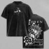 Frieren Beyond Journey's End Printed Tee Men Women Washed Cotton T-shirts Manga Vintage T Shirt Harajuku Short Sleeve Tshirt