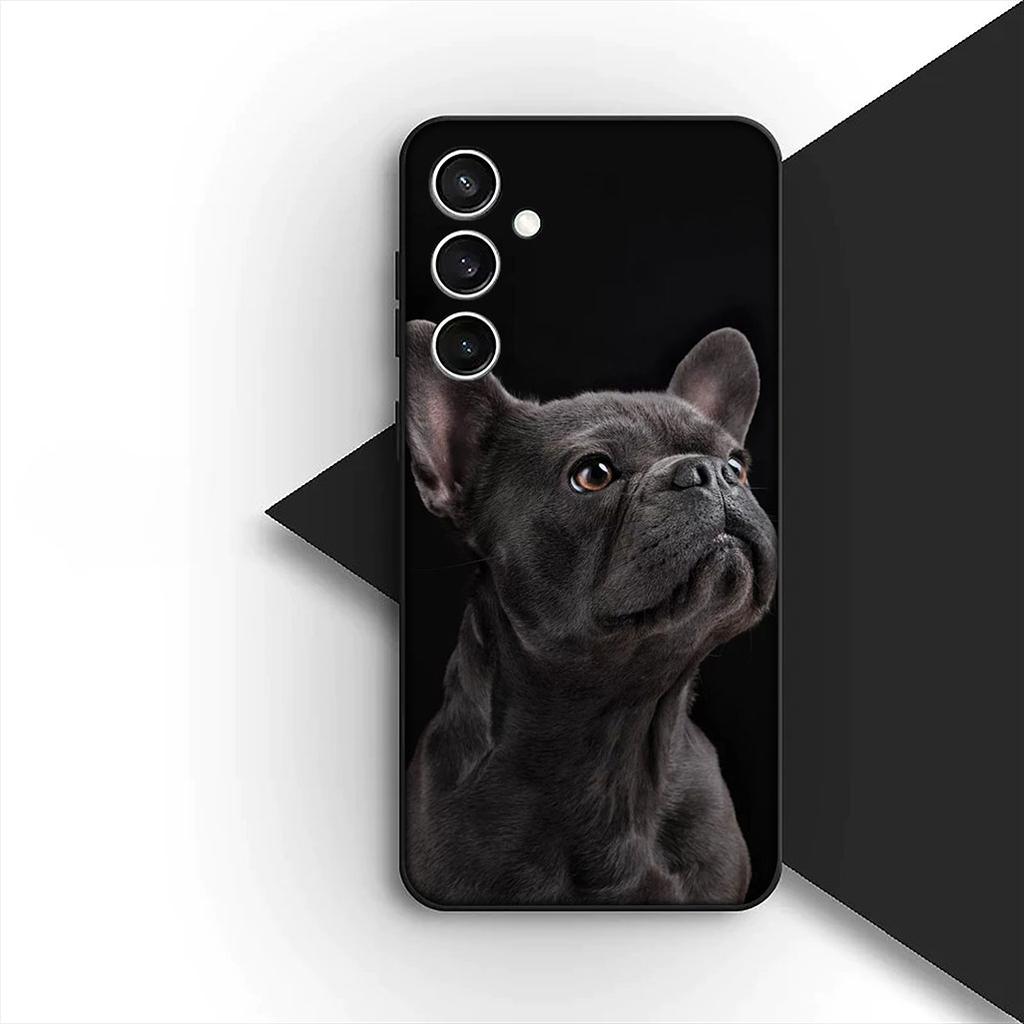 Cover for Xiaomi Poco C75 C65 C85 X7 X6 M8 F7 F8 Ultra F6 Pro MI PocoF7 Casing Silicone Phone Case Paw France Bulldog Dog Art