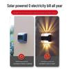 Solar Garden Wall Light - Outdoor Courtyard Decorative LED Night Light with Up and Down Illumination
