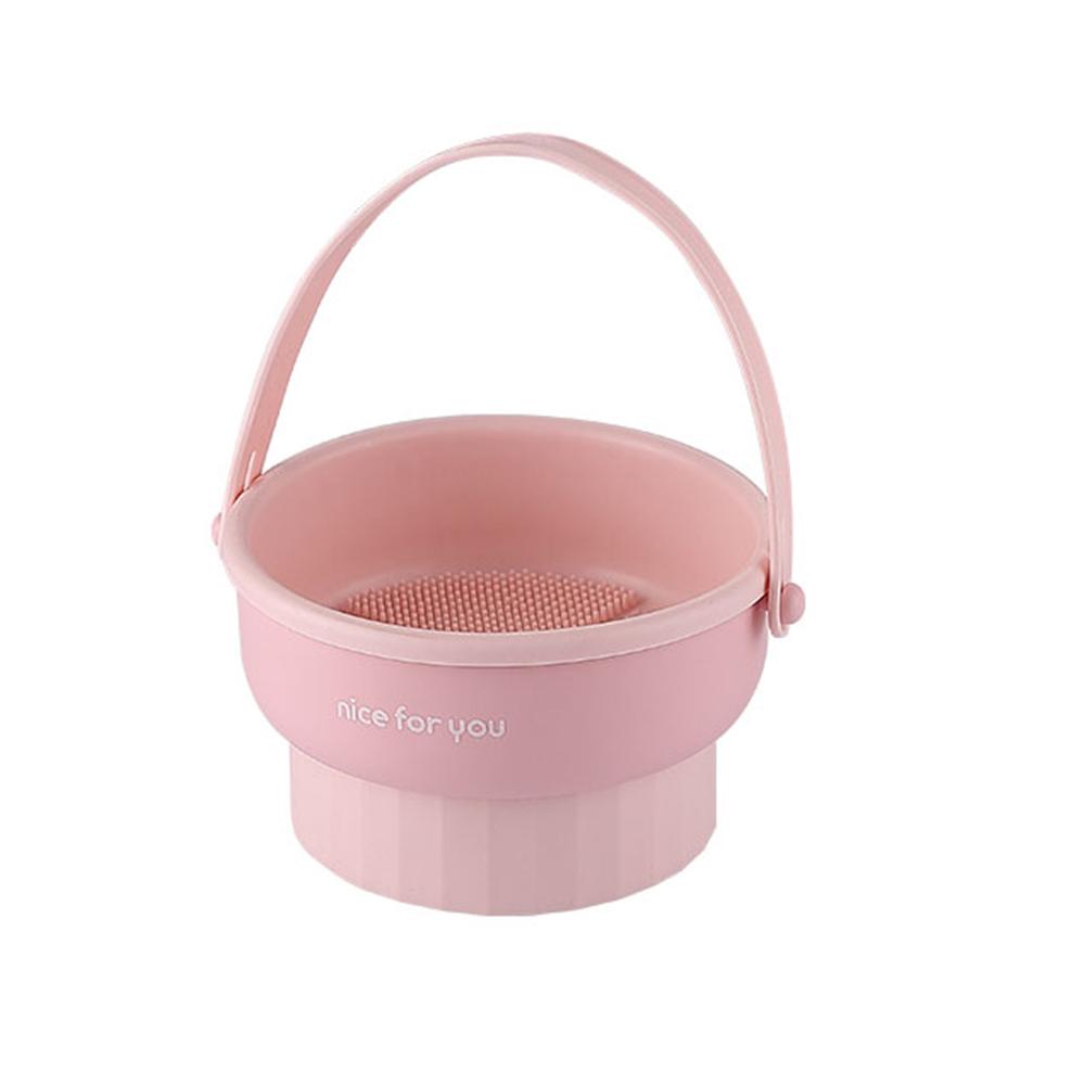 Professional Makeup Brush Cleaners Portable Makeup Brush Cleaning Bowl