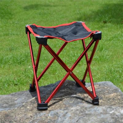 Hochfester Outdoor-Angelhocker aus Aluminiumlegierung, multifunktional, zusammenklappbar, tragbar, verschleißfest