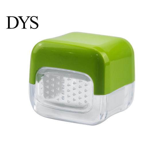Small Box Garlic Chopper Press Masher Cube Tool BPA-Free Stainless Steel Blades Minces Ginger And Mincer Slices Easy to Clean Store Durable