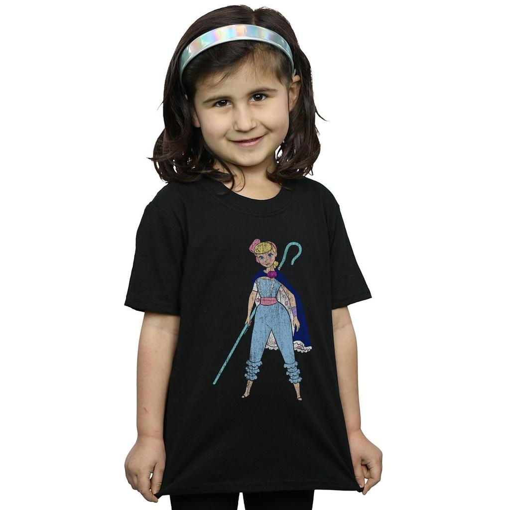 Disney Girls Toy Story 4 Bo Peep Pose Cotton T-Shirt