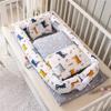 Hemei Portable Washable Baby Nest: Crib, Diaper Changing Pad & Travel Pillow Combo