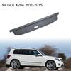 Kryt záclonky kufru Organizér Pro Mercedes Benz GLK X204 2010-2015 200 Zadní nosič Dělicí stěna Kryt Stínidlo Zavazadla Náklad