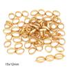 50Pcs Two Hole Ccb Beads Frame Spacer Beads Diy Necklace Bracelet Connectors