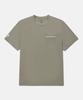 DESCENTE Dualis Air Stretch Woven Short Sleeve T-Shirt Khaki Sr221Dts41