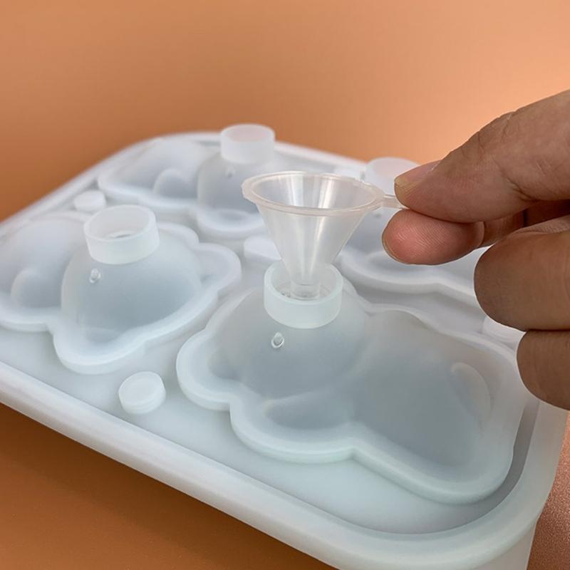 Silicone Bear Mold for Valentines Day Cake Chocolate Mousse Candy Baking Mould High Temperatures Resistant Dessert Molds