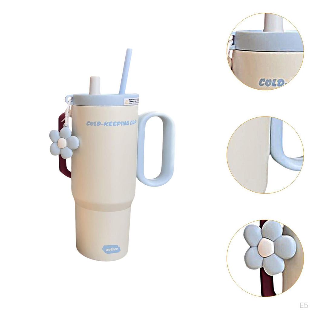 750ml Reusable Stainless Steel Thermal Tumbler, Ideal for Travel, Outdoor Activities, Parties, Dates