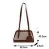 Elegant Classic Crossbody Bag Women Luxury Vintage Designer Minimalist Shoulder Bag Stylish Commuter Large Capacity Underarm Bag AVE
