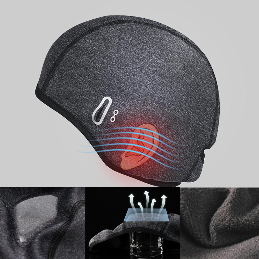 Men Women Outdoor Sports Windproof Running Skiing Thermal Cycling Cap Hat Skull Cap Beanie