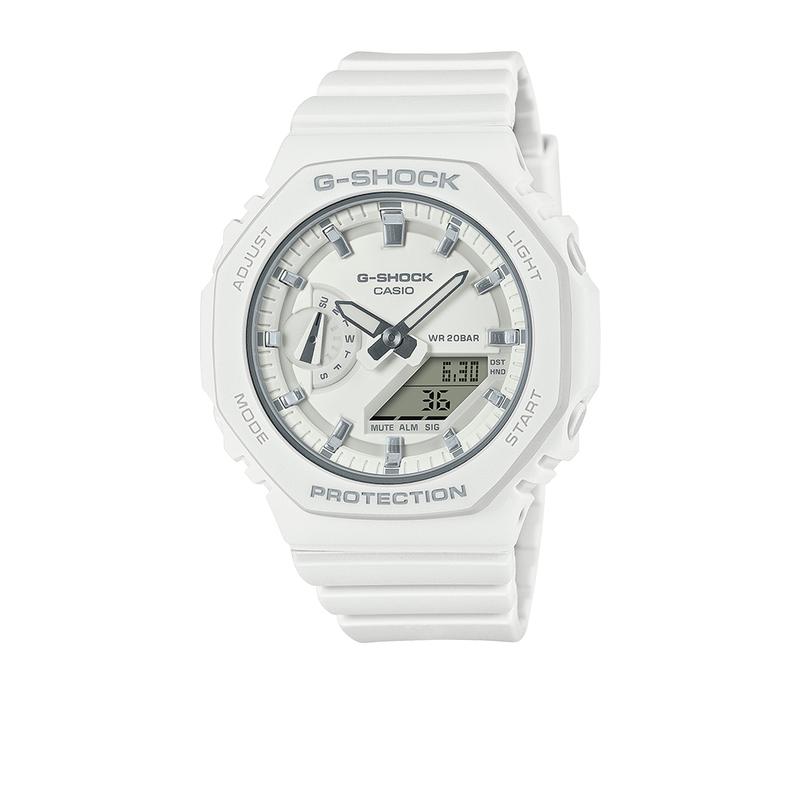 CASIO Customized watch modified series G-SHOCK farm oak resin strap GMA-S2100-7A modified white rainbow Quartz women s wa GMA-S2100-7A белый