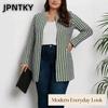 JPNTKY Damskie Vintage Casualowe Jesienno-Zimowe Kurtki & Płaszcze z Długim Rękawem