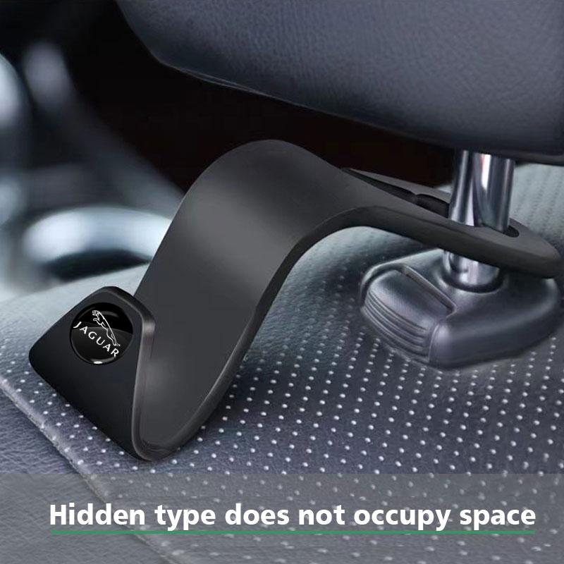 Universal Car Seat Hook Multifunctional Storage Hanger For Jaguar-XE XF XJ XS B99 X-TYPE F-PACE I-PACE E-PACE F-PACE S-TYPE C-TYPE C-X16 C- X75 E-TYPE