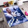 Football Superstar Player Print Non‑Slip Rug, Sports Fan Decor Carpet for Bedroom Living Room Home Decoration