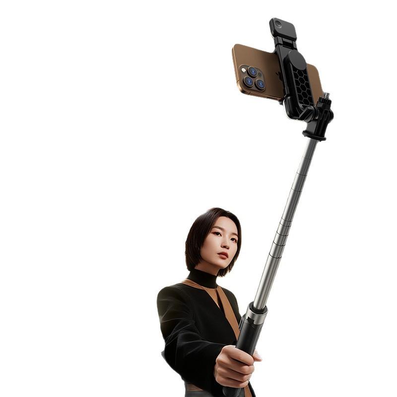 X2 Auto Unfolding Portable Selfie Stick with Tripod Stand and Bluetooth Remote Perfect for Live Streaming and Vlogging