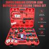 Car Radiator Leak Tool, Radiator Coolant Pressure Tester Vacuum Replenishment Tool, Leak Test & Pneumatic Purge Fill Kit