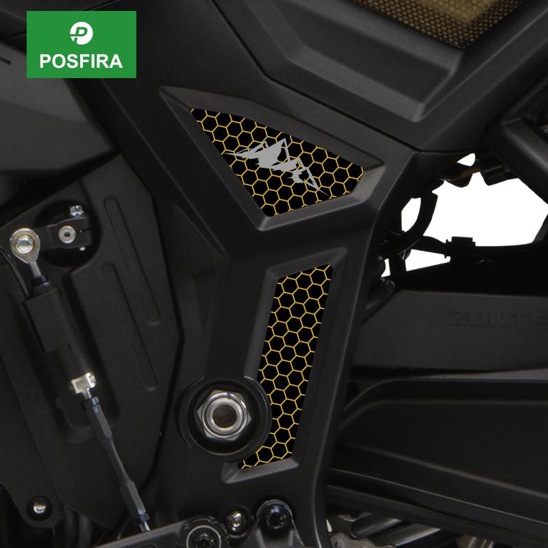 POSFIRA Motorcycle Frame Stickers Vinyl Decals for Zontes 703 F 703F 2025 Adventure Motorbike Body Decoration Accessories