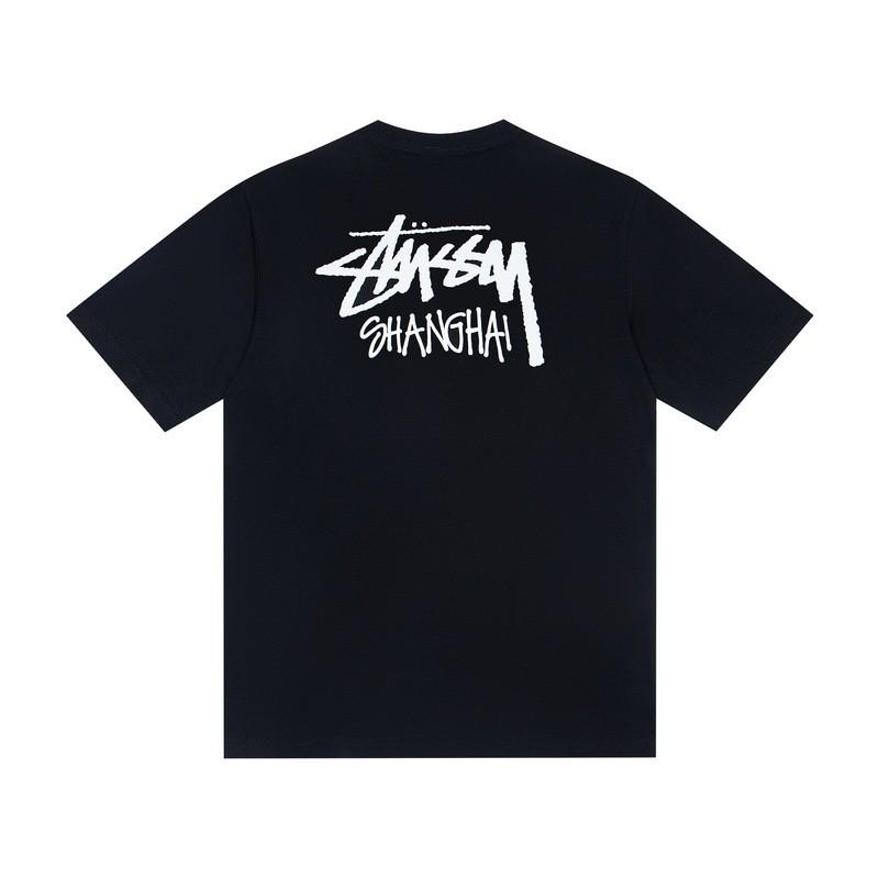 Camiseta de Algodón Unisex de Corte Holgado con Estampado de Letras Camiseta Casual de Manga Corta para Adolescentes y Adultos