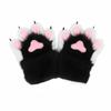 Kawaii Cartoon Cosplay Costume Gloves Warm Plush Furry Fursuit Gloves Squeaky Plush Cat Paw Gloves Anime Conventions