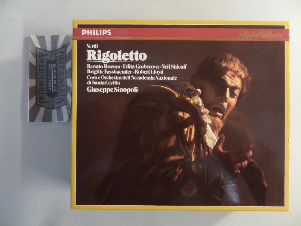 

CD GIUSEPPE VERDI, GIUSEPPE SINOPOLI, - Verdi: Rigoletto 4125922 Philips 1985 Germany Classical Used