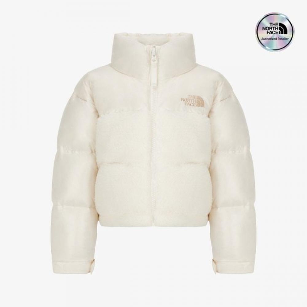 The North Face Girls Down Jacket Rds Ivory Nj1dr61u IVORY/100