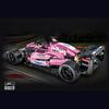 Technická Formule 1 Růžový F1 Supersportovní Závodní Auto Model Stavební Kostky Město Rychlostní Šampioni Vozidlo Stavebnice Kostky Hračka Dárek pro Dítě Chlapce