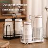Paper Cup Holder,Disposable Cup Rack Iron Art Cup Holder Dispenser,Multifunctional Coffee And Milk Tea Cup Storage Rack