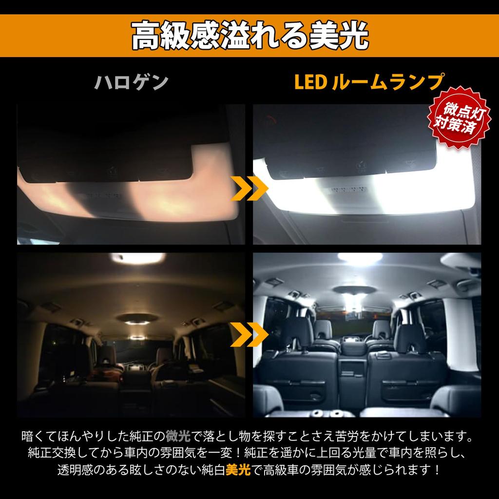 OPPLIGHT T33 LED Room Lamp for Nissan T33 SNT33 Custom parts and accessories for interior White beautiful and dim Safety standard This LED room lamp