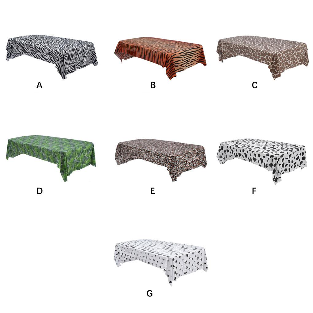 Party Tablecloth Decorating Prop Indoor Outdoor Scene Layout DIY Tabletop Ornament Desk Covering Adorn Birthday Adornment