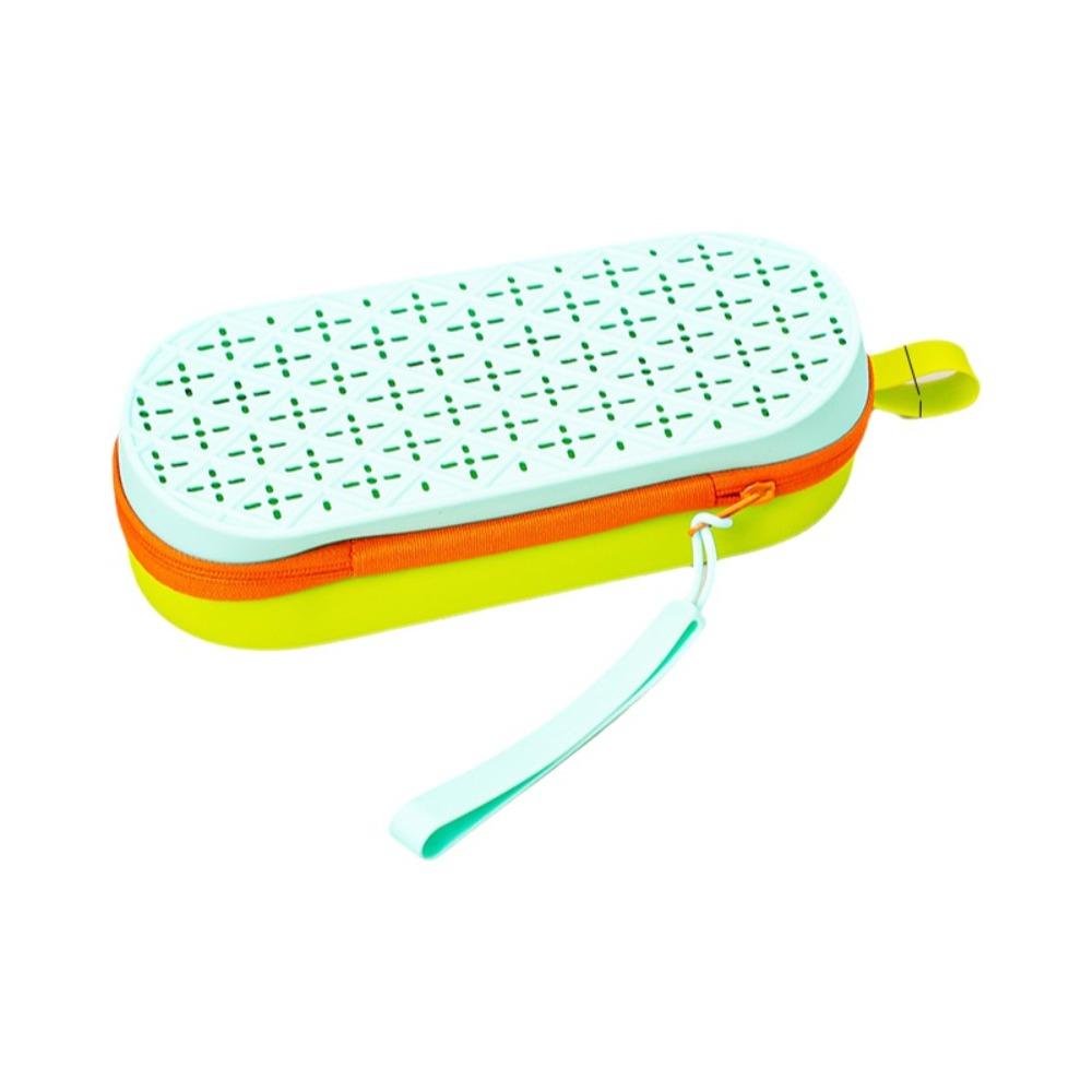 Large Capacity Swimming Glasses Case Drain Hole Swim Goggle Storage Box Travel