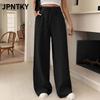 JPNTKY Women's Fashion Casual Solid Color Print Pants & Capris