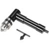 Weytoll Right Angle Drill Attachment, Cordless 90 Degree Drill Adapter,3/8" Chuck and 8mm Hex Shank, Cordless Right Angle Drill Attachment Adapter,