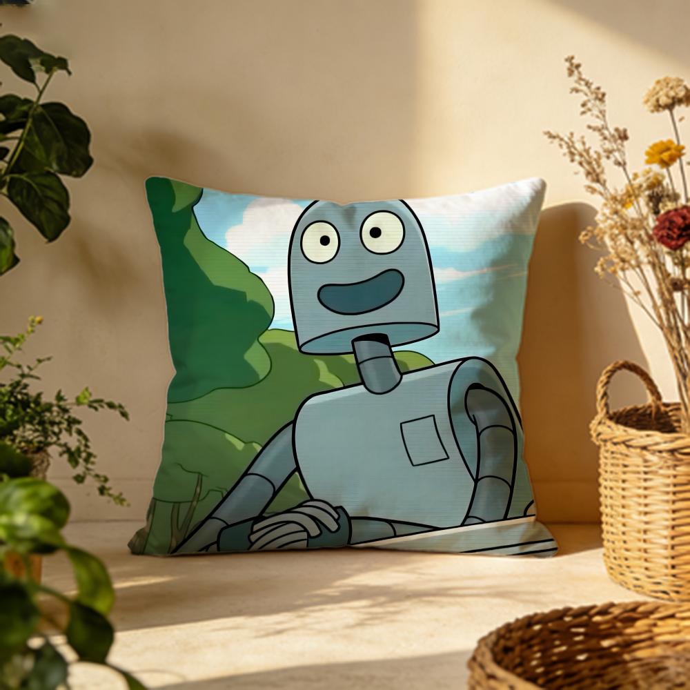 Stylish RRobot Dreamser Cushion Cover Versatile DoubleSided Pillow Case Fit for Sofa Bed Car Daily Decor