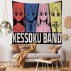 Anime Bocchi The Rock Cartoon Wandkleed Wanddecoratie Huishoudelijke Woondecoratie