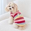 Winter Dog Hiking Jacket Fleece-lined Plush Dogs Coat Fashion Dog Bodysuit  for Small Medium Dog