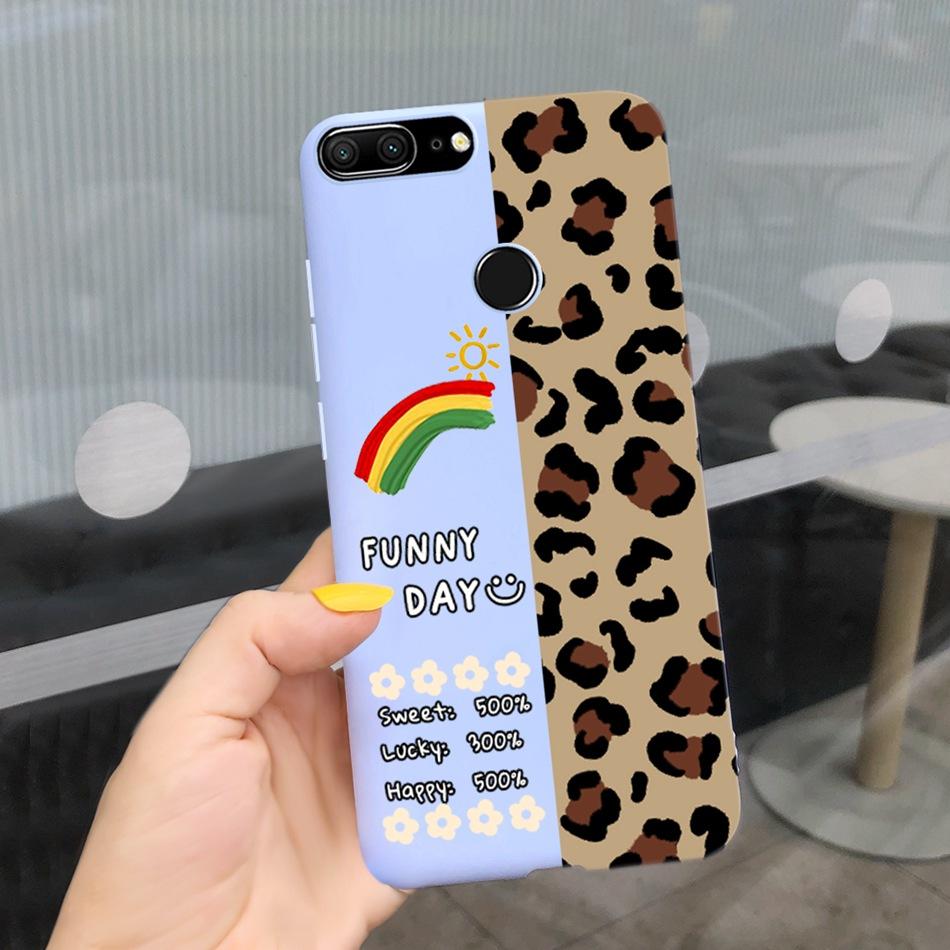 Cute Cartoon Phone Case For Honor 9 Lite LLD-L21 Candy Color Soft Silicone Back Cover For Honor 9 STF-L09 Funda Honor9 9Lite