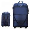 Wheeled Luggage Expandable Folding Duffel Bag Suitcase Foldable Rolling Travel Bag Without Telescopic Handle