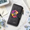 Stylish Astronaut Pattern Long Wallet Portable Functional Casual Purse for Daily Use