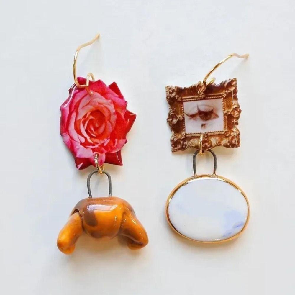 100pcs Tungsten Wire Hanging Firing Hook R Type High Temperature Resistance Hanging Burning Needle Ring Multifunctional Durable