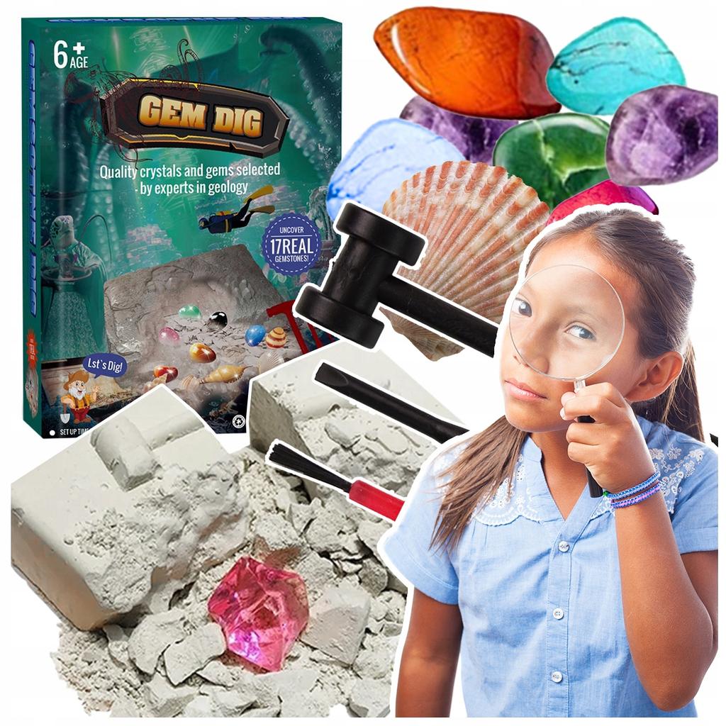 [PACZA][1] Archaeology Set for Children Crystal Mine Z777