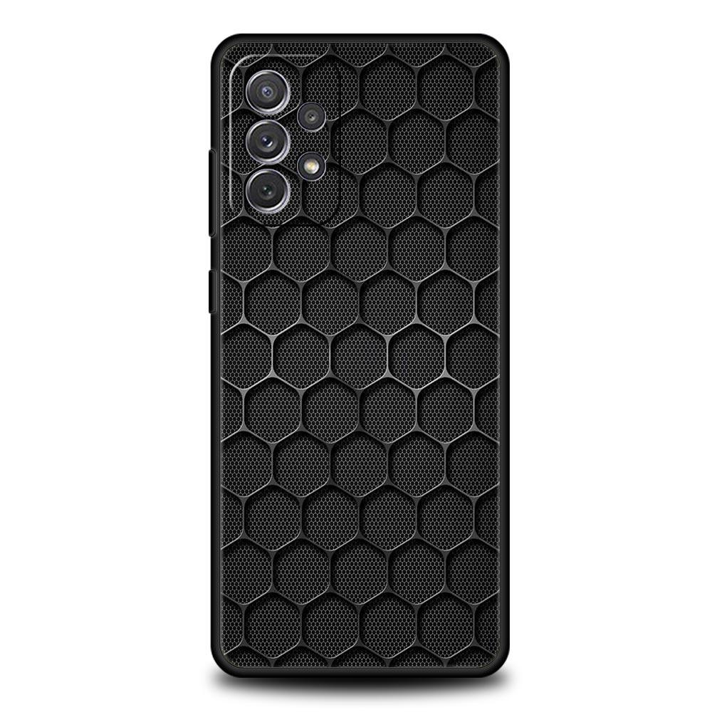 Carbon Fiber Phone Case For Samsung Galaxy A13 A51 A71 A41 A31 A21S A11 A01 A03S A12 A32 A52 A22 A23 A33 A53 A73 5G Soft Cover