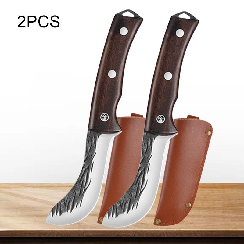 Hand-forged Kitchen Boning Knife Japanese Kitchen Knife Fruit Chef Cutting Knife with Sheath Kitchen Knives and Accessories